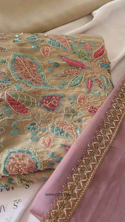 The Vanilla Blush Sharara
